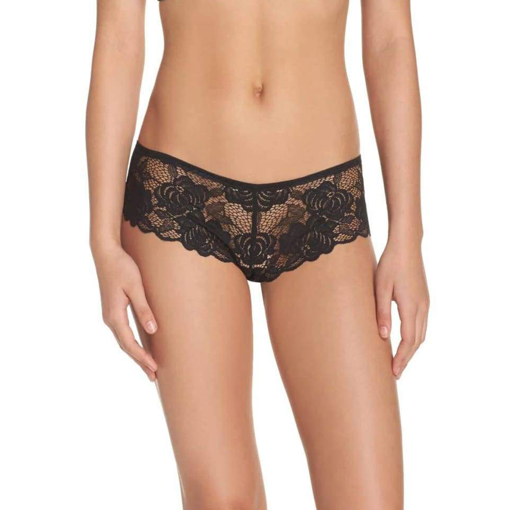 No Secret Lace & Mesh Cheeky Hipster