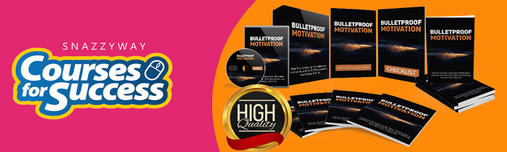 Bulletproof Motivation Snazzyway course