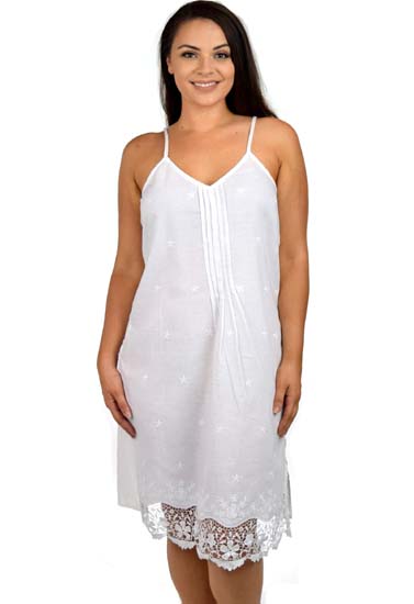 Elegant pure cotton summer sleepwear for women