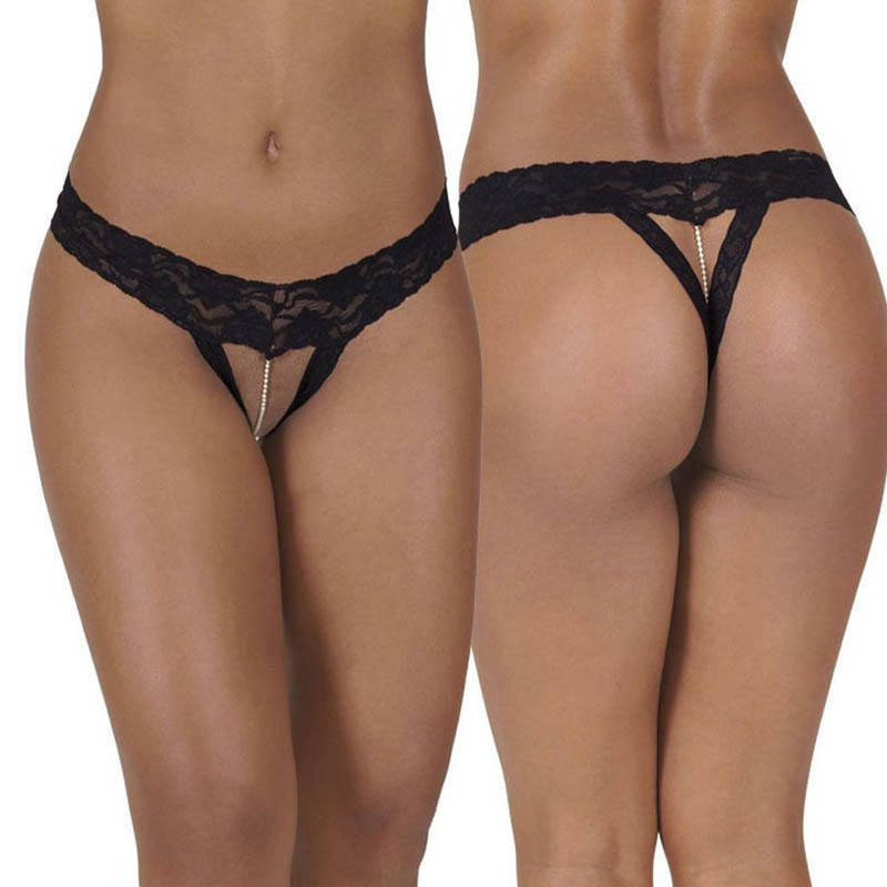Open Crotch Sexy Pearl Thong Panty, Snazzyway India, Dropshipping