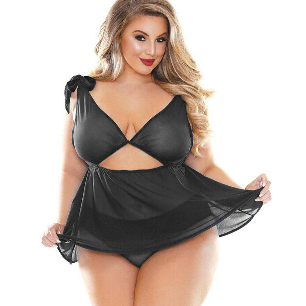 Babydoll Lingerie for Women Sexy Naughty Sexy Hot Plus Size with