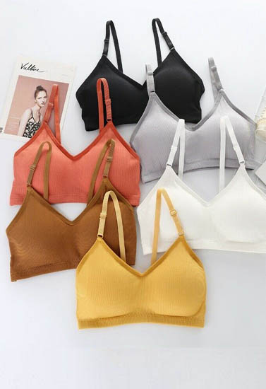 Medium impact padded sports bra pack of 2, Buy online India