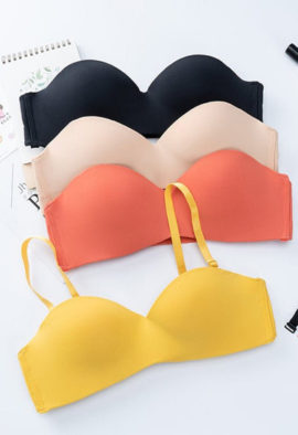 3 Pack demi cup padded bras