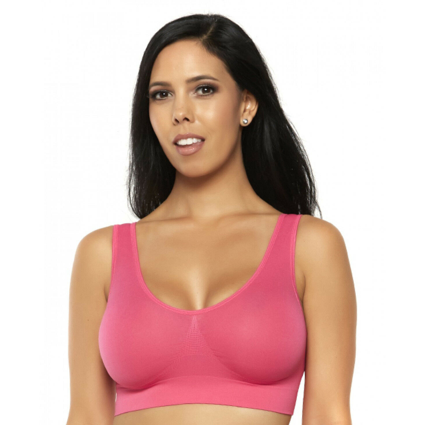 Buy PINK MEDIUM-SUPPORT SPORTS BRA for Women Online in India