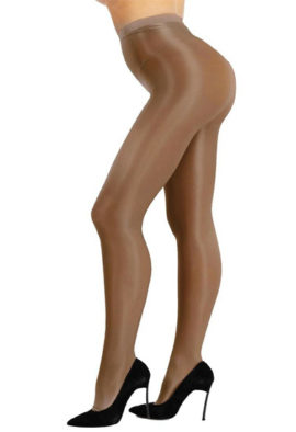 Silk Reflections beige Control Top Pantyhose
