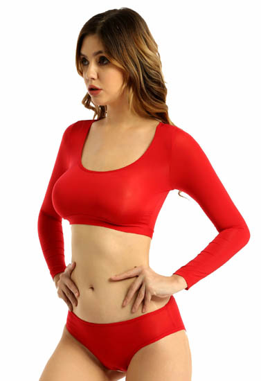 Full Coverage Smooth Red Cotton Bra Panty Set
