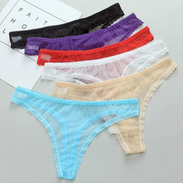 2 Pack Plus size see through thong panties | 4XL -5XL Sexy Panties