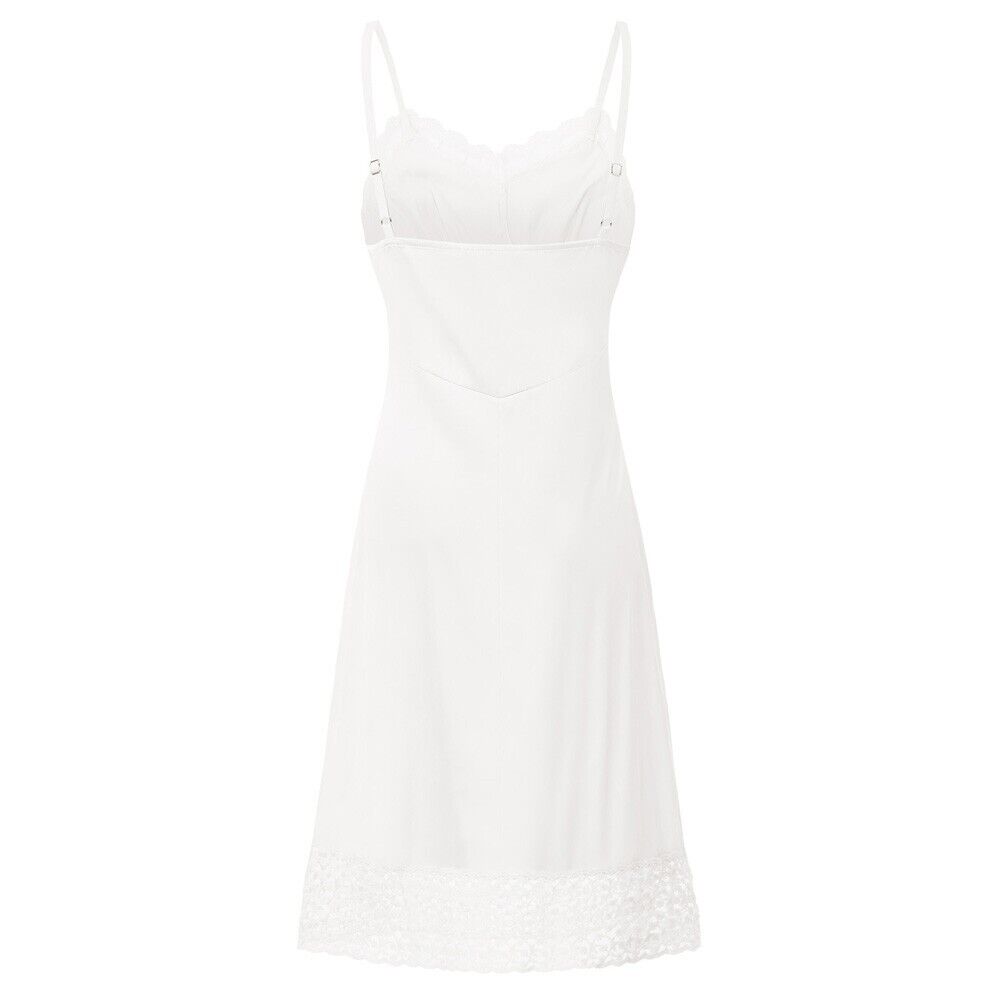 Beautiful White Lace Midi Nightdress