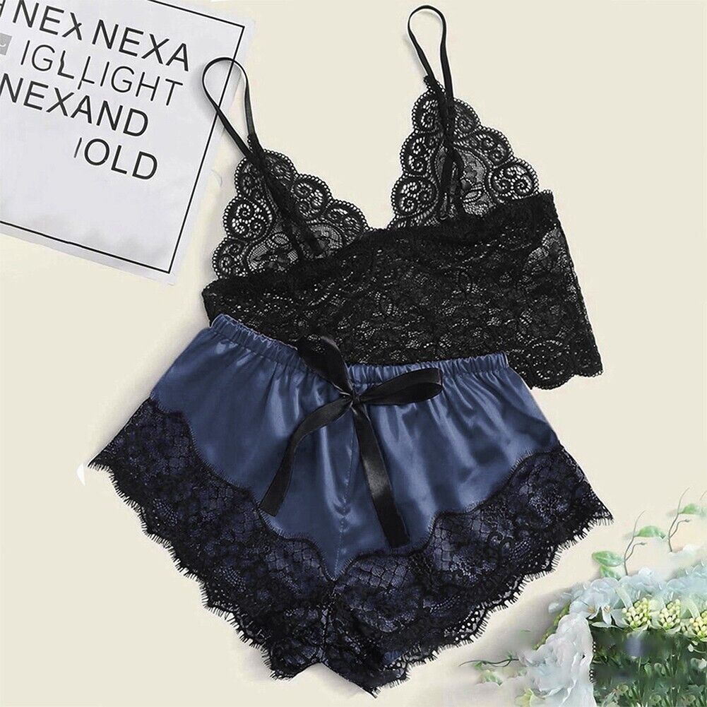 YiHWEI Female Short Valentines Day Lingerie for Women Women's Lace  Underwear High Waist Cotton Soft Full Cover Underpants XL