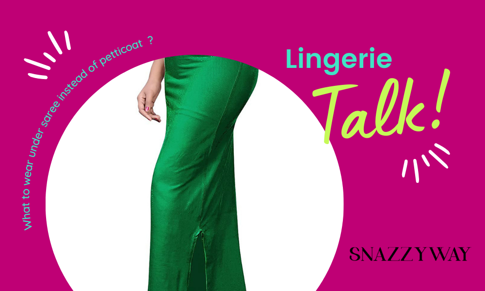 Saree Shape Wear - Saree Silhouette, flexible