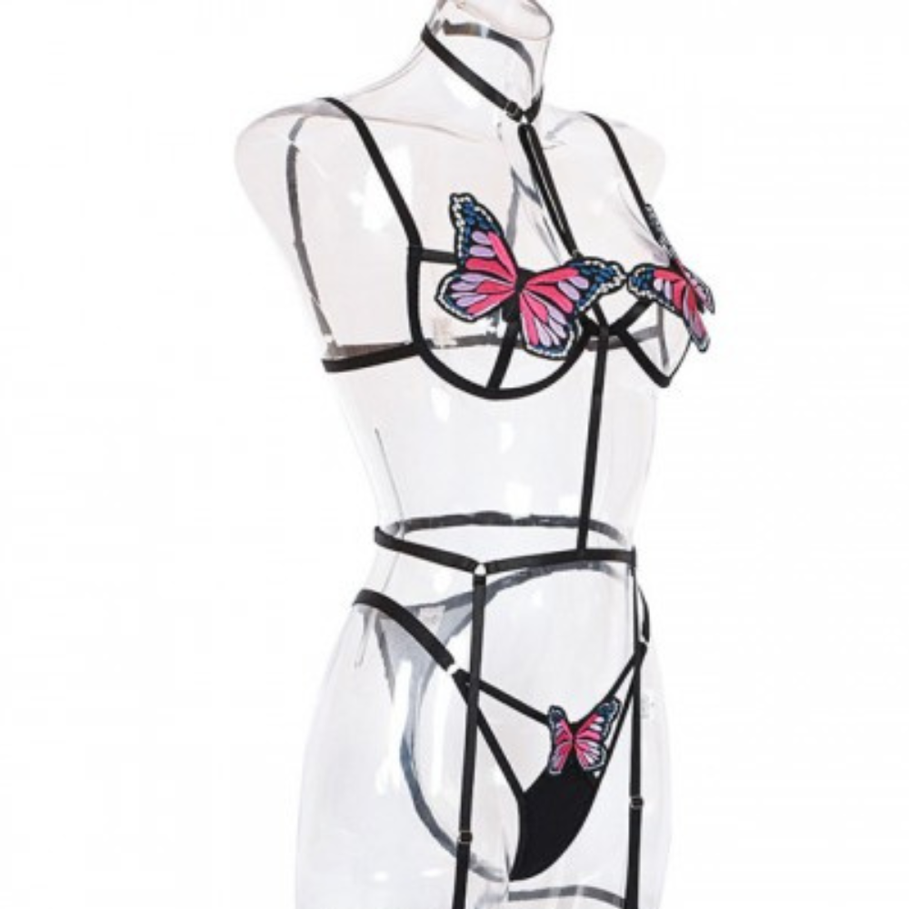 Sexy Cut Out Butterfly lingerie Snazzyway
