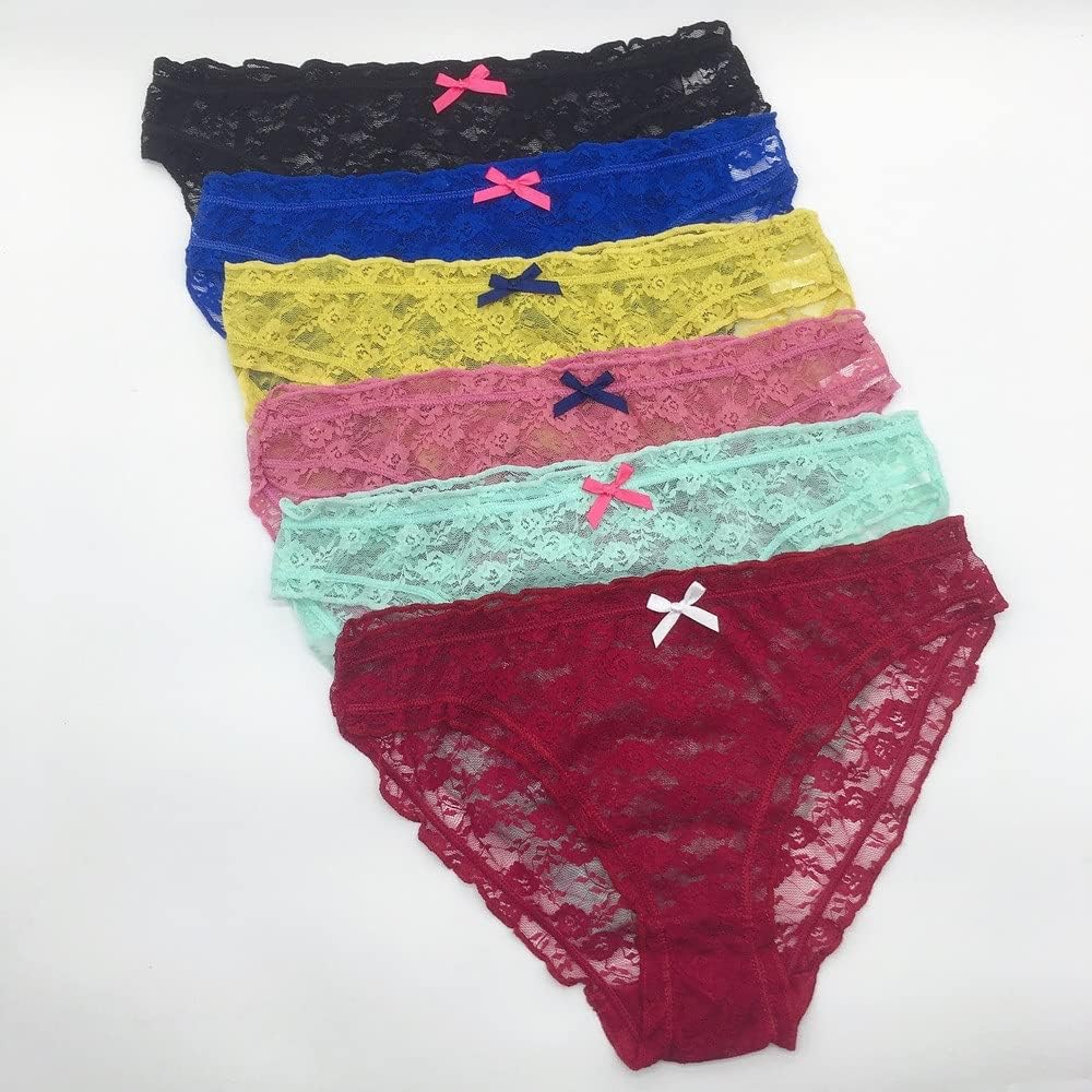 Low Rise Lace Panties Set - Pack of 4, Get 30% Off, Buy Now