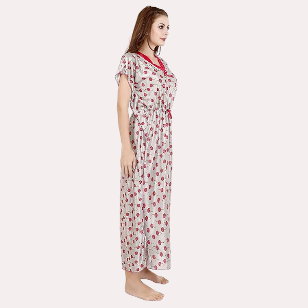 Luxurious Satin Maxi Sleepwear for Women