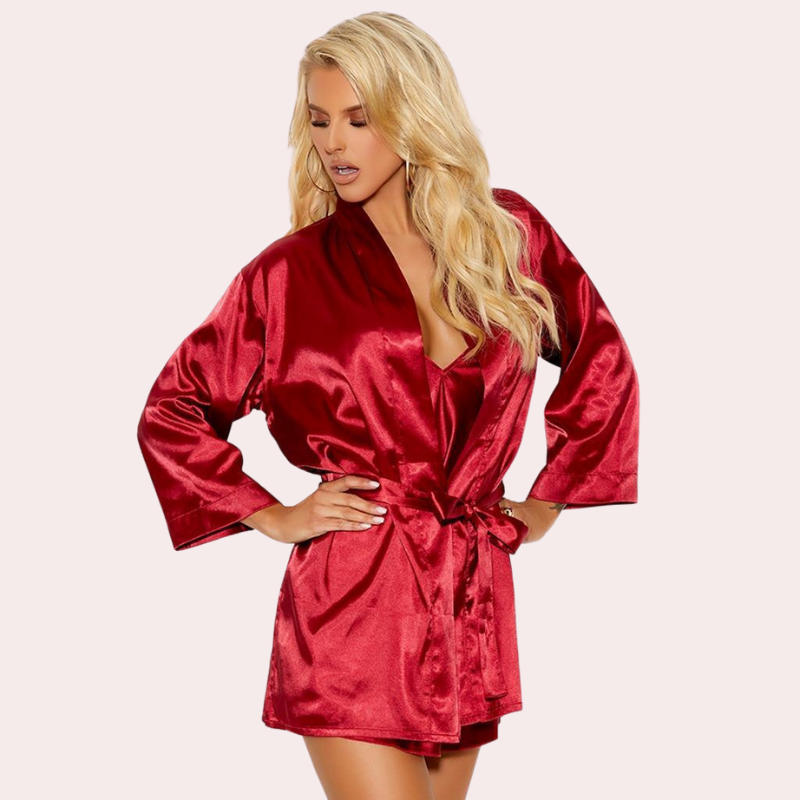 Exquisite Silk Robe for Women's Sensual Nights