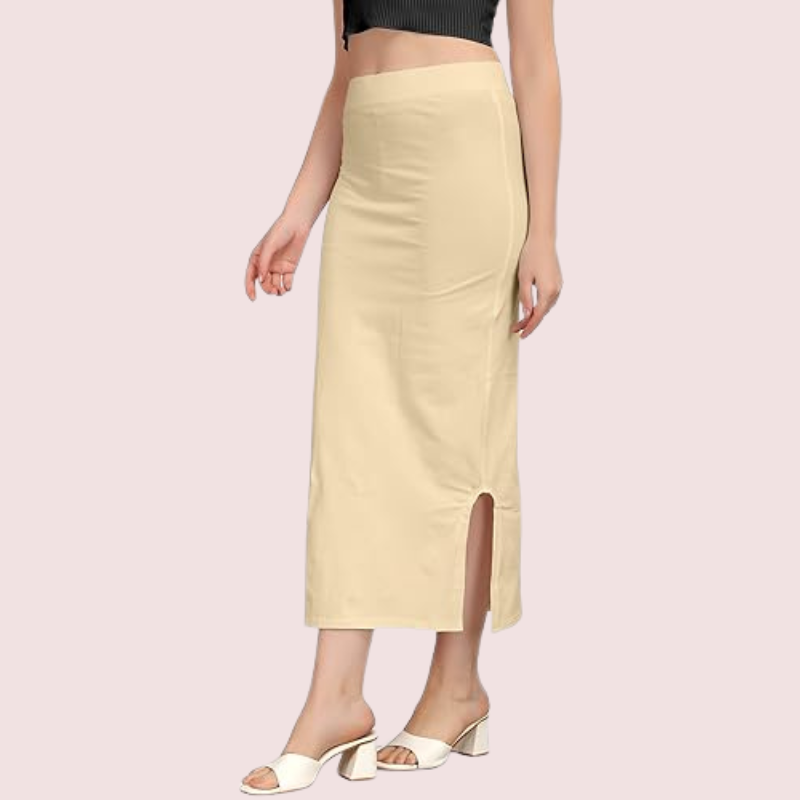 Cotton Blend Shapewear Petticoat for Sarees