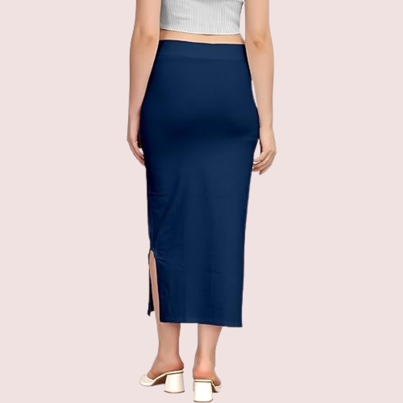 Elegant Cotton Blend Saree Shapewear Petticoat