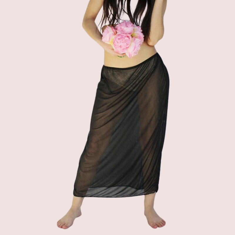 Sheer Underskirt Petticoat for Plus Size Ladies