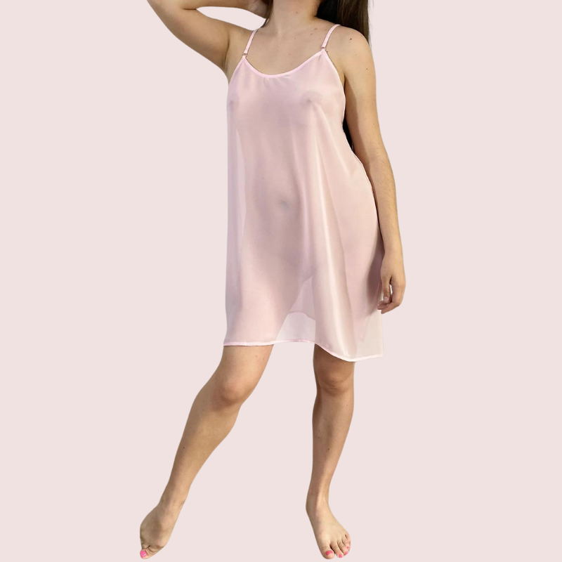 Transparent Nightwear for Full-Figured Women