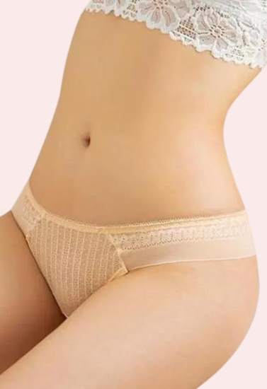 Flirty Lace Women's Thong Underwear (Set of 4)