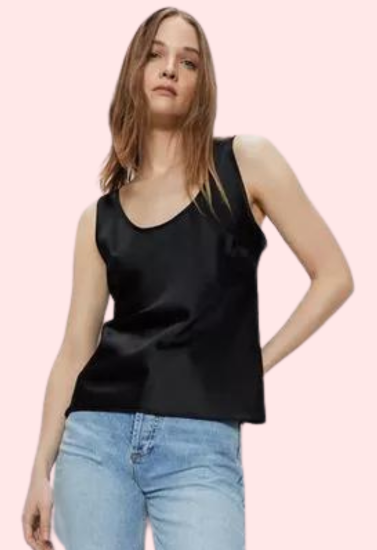 Versatile Silk Camisole for Day to Night