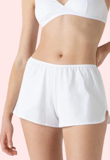 White 100% Organic Cotton French Knickers