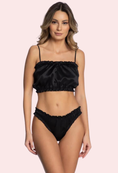 Soft Pure Silk Bra Set for Everyday Use