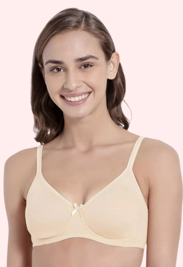 Breathable Cotton Non-Wired Bra (Pack of 2)