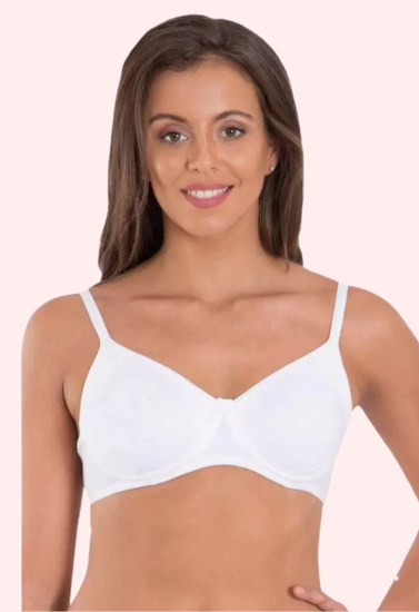 Women's Cotton All-Day Wear Bra – Non-Wired, 2-Pack