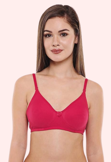 Women's Cotton Non-Padded Seamless Bra Set (Pack of 2)