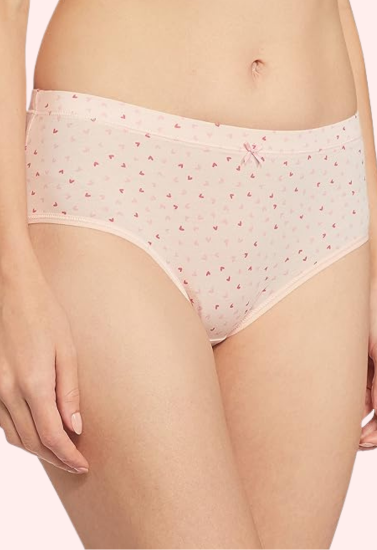 Women's Printed Cotton Underwear Pack of 2