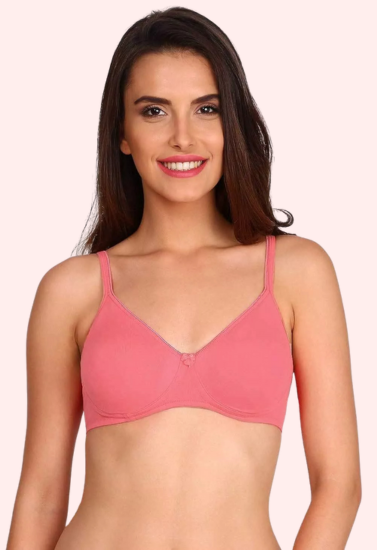 Women's Soft Cotton Non-Wired Bra (Pack of 2)